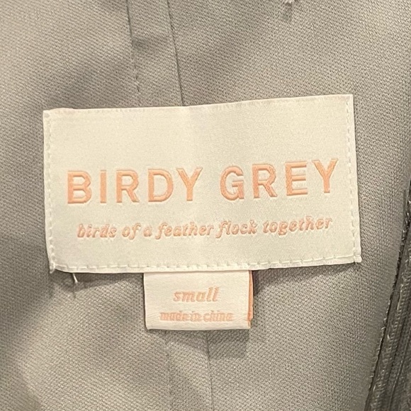 NWT Birdy Grey Bridesmaid Formal Dress Silver Christina BG1001SL02B3 Size Small - Picture 8 of 11